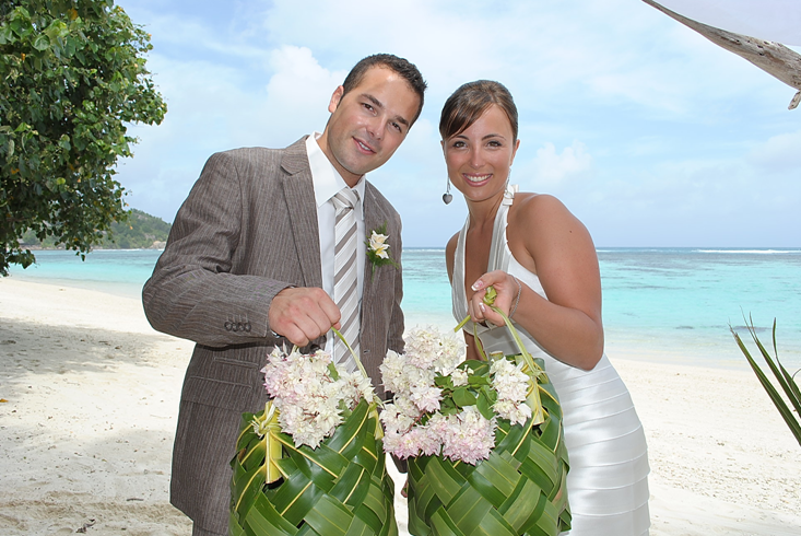 mariage seychelles aurélien et alexandra